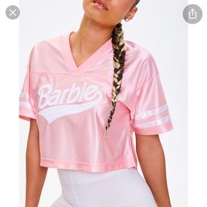 Pink Barbie crop top